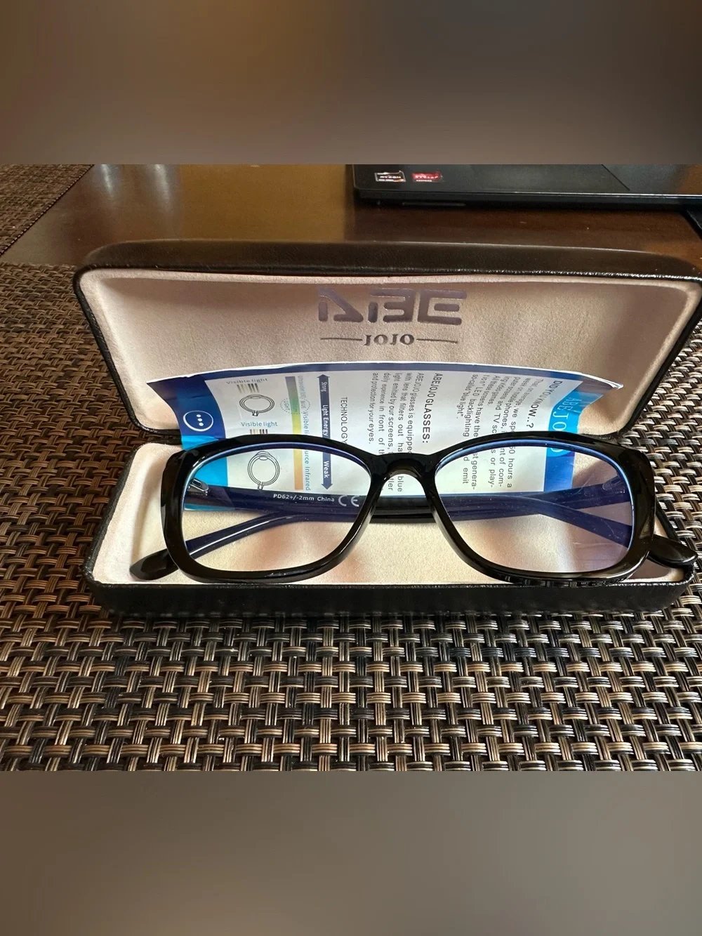 Bluelight Glasses w/ Black Frame New